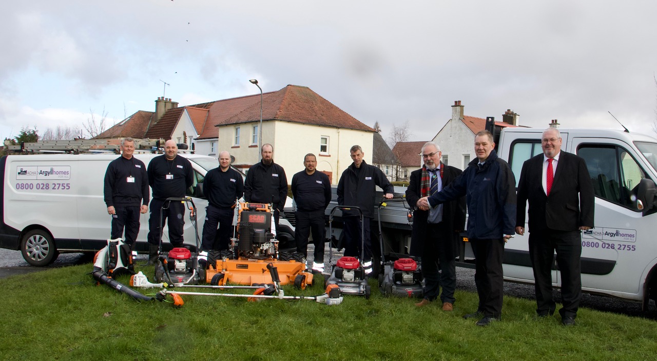 Argyll Community Housing Association brings grounds maintenance in